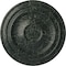 Ekena Millwork Traditional Ceiling Medallion (Canopies up to 5 1/2"), 24 3/8"OD x 1 1/2"P, Painted Turtle Crackle CM24TRPTC - alternate 1